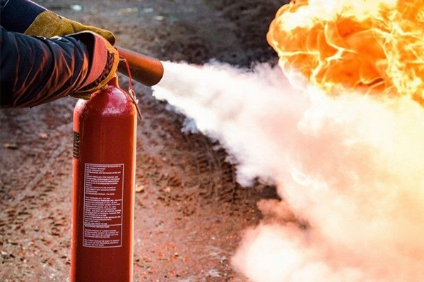 Fire extinguisher servicing